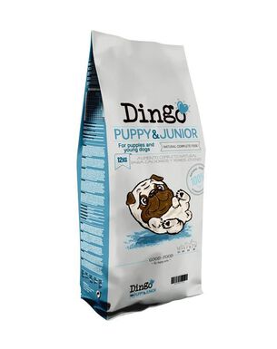 Dingo - Croquettes Puppy & Junior Poulet pour Chiot - 12Kg