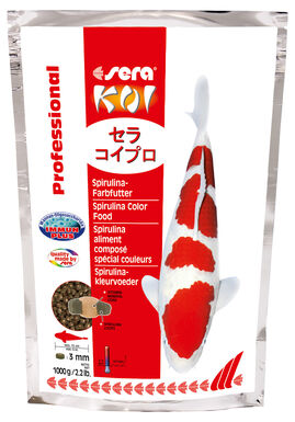 Sera - Aliment Composé Couleurs Koi Professional Spirulina pour Koï - 1Kg