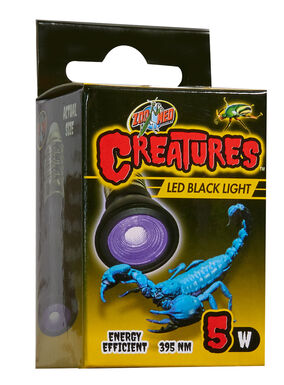 Zoomed - Ampoule Led Nuit Lumière Noire pour Insectes et Reptiles - 5W