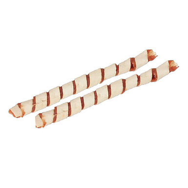 Croci - Friandises Tasty Twisted Sticks Canard et Morue pour Chiens - 80g