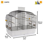 Ferplast - Cage Canto pour Oiseaux image number null