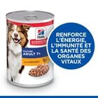 Hill's Science Plan - Mature Adult Boîte pour Chien Âgé Poulet - 370 GR image number null