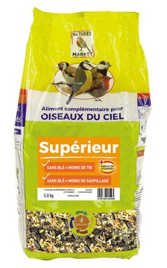 Natures Market - MÉLANGE GRAINES SUPÉRIEUR 5KG