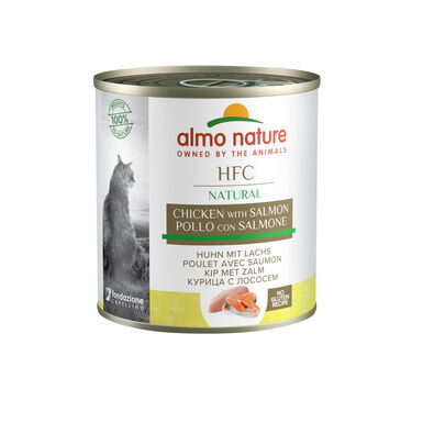 Almo Nature - Pâtée Hfc Natural Poulet Et Saumon - 280g