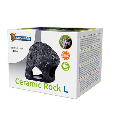 Superfish - Décoration Ceramic Rock pour Aquarium - L