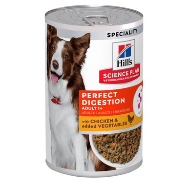 Hill's Science Plan Perfect Digestion boite pour chien 12x363g