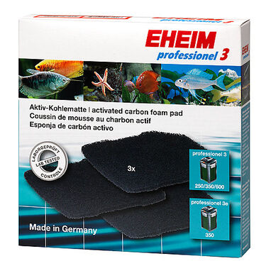 Eheim - Mousse Charbon pour Filtre Professionnel 3 et 4 - x3