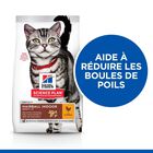 Hill's Science Plan - Adult Hairball Indoor Croquettes Pour Chat D'intérieur Au Poulet -  3kg image number null