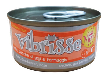 Vibrisse - Pâtée MENU POULET GOJI ET FROMAGE pour chats - 70g