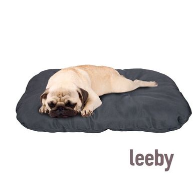 Leeby - Coussin Noir Multi usage pour Chiens