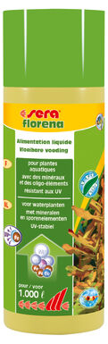 Sera - Soin de Base avec Minéraux et des Oligo-éléments Florena pour Plantes d'Aquarium - 250ml