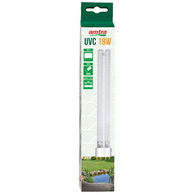 Amtra - Lampe Stérilisateur Uvc 18w 215mm 2G11