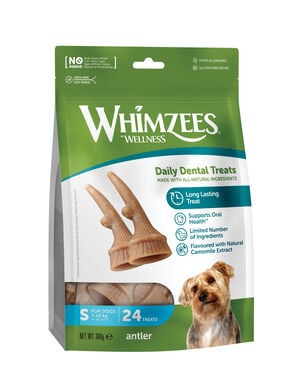 Whimzees - Sachet Antler  - S 24 Pcs