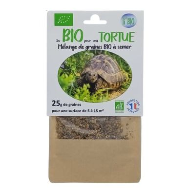 Ti Bio - Mélange de Graines BIO à Semer pour Tortue - 25g