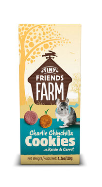 Tiny Friends Farm - Friandises Cookies pour Chinchilla - 120g