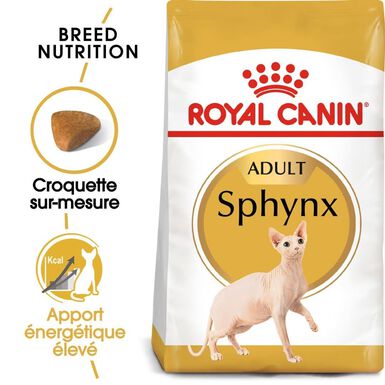 Royal Canin - Croquettes SPHYNX ADULT pour chats - 10KG