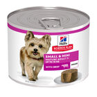 Hill's Science Plan - Mature Small&Mini Mousse Pour Chien Agé De Petite Race Bœuf  - 200g image number null