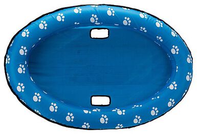 Trixie - Canot Gonflable Bleu pour Chien - 130 × 90 cm