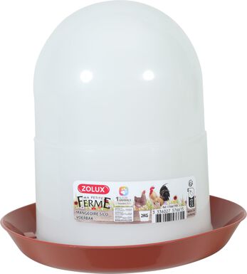 Zolux - Mangeoire Silo Terra pour Basse Cour - 2Kg