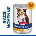 Hill's Science Plan - Mature Adult Boîte pour Chien Âgé Poulet - 370 GR image number null