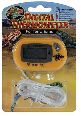 Zoomed - Thermomètre Numérique TH24E pour Terrarium