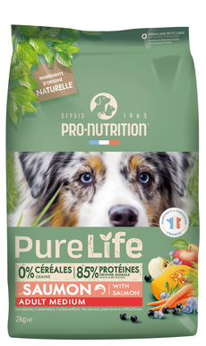 Pro-Nutrition - Croquettes Pure Life Chien Adult Medium - 2kg