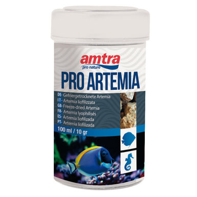 Amtra - Cube Pro Artemia pour Poisson d'Eau Douce et d'Eau de Mer - 100ML