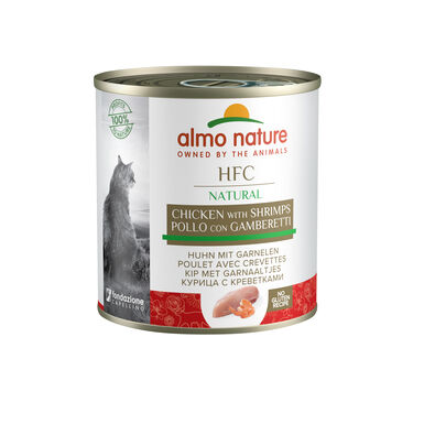 Almo Nature - Pâtée Hfc Natural Poulet Et Crevettes - 280g