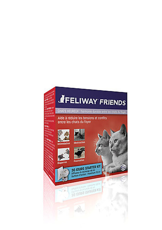 Feliway Friends Diffuseur de phéromones 48 ml pour chats - Jouets petits  animaux à la Fnac