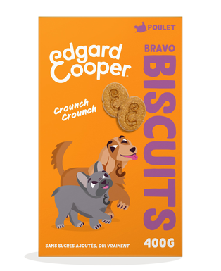 Edgard & Cooper - Biscuits Adulte au Poulet - 400g