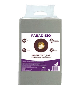 Paradisio - Litière Coco Fine pour Basse Cour - 20L