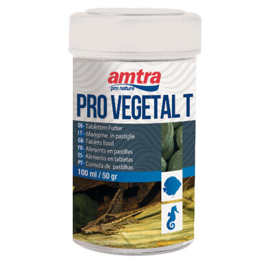 Amtra - Aliment Pro Vegetal Tabs pour Poissons Tropicaux - 100ml