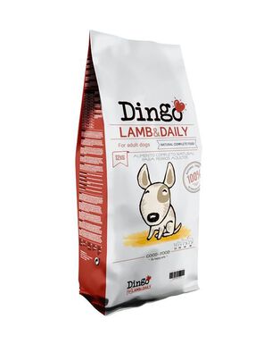 Dingo - Croquettes Lamb & Daily Agneau pour Chien - 12Kg