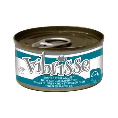 Vibrisse - Pâtée Natural Food Thon et Poisson Bleu pour chats - 70g