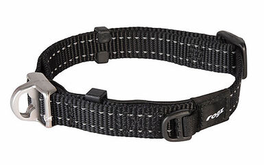 Rogz - Collier de Sécurité Safety Collar Noir pour Chien - S