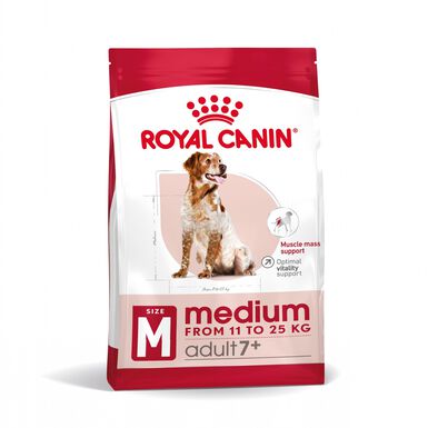 Royal Canin - Croquettes Medium Adulte 7+ pour Chien