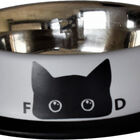 Bobby - Gamelle Inox Antidérapante pour Chats - Gris image number null