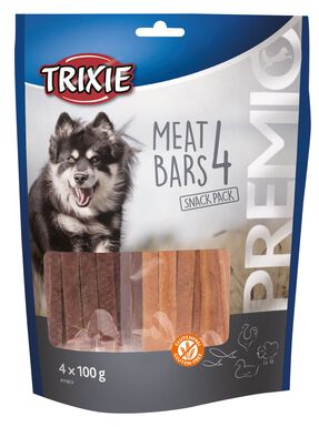 Trixie - Premio 4 Meat Minis Poulet Canard Bœuf Agneau - 4x100g