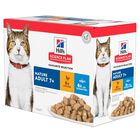 Hill's Science Plan - Mature Adult Multipack 12 Sachets Repas Pour Chat Agé Poulet Et Poisson -12x85g image number null