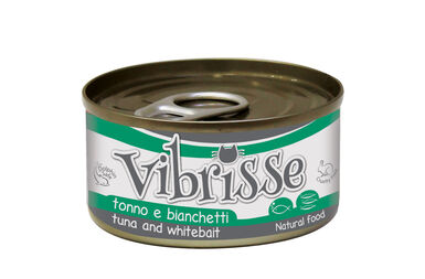 Vibrisse - Pâtée Natural Food Thon et Alevins pour chats - 70g