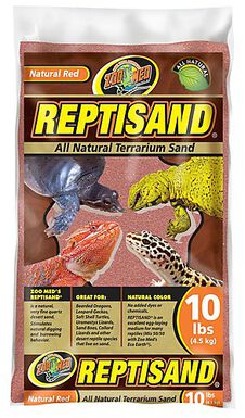 Zoomed - Sable Reptisand Naturel Rouge pour Reptiles - 4,5Kg