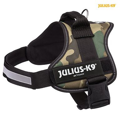 Julius-K9 - Harnais Power Camouflage M/L pour Chien - 58-76cm