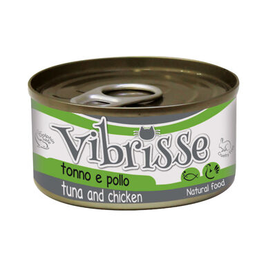 Vibrisse - Pâtée Natural Food Thon et Poulet pour chats - 70g