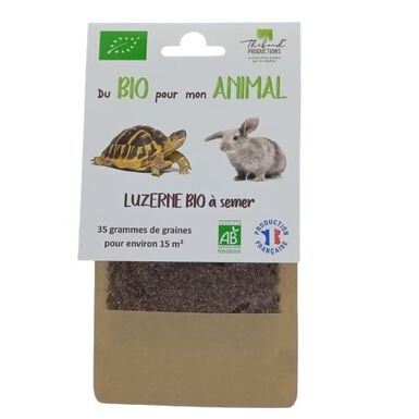 Thibaud - Luzerne BIO à Semer pour Tortue - 35g