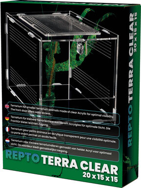 Repto - Terrarium AcryliqueTerra Clear - 20x15x15,3cm