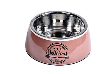 Bobby - Gamelle Delicious Rose pour Chien - S