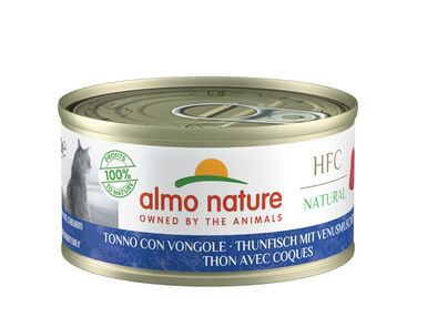 Almo Nature - Pâtée Hfc Natural Thon Avec Coques - 70g