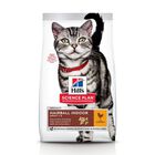 Hill's Science Plan - Adult Hairball Indoor Croquettes Pour Chat D'intérieur Au Poulet -  3kg image number null