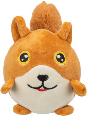 Trixie - ECUREUIL ROND EN PELUCHE - 13 CM