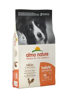 Almo Nature Holistic - Adulte Moyenne Race Poulet Frais - Sac 12 Kg